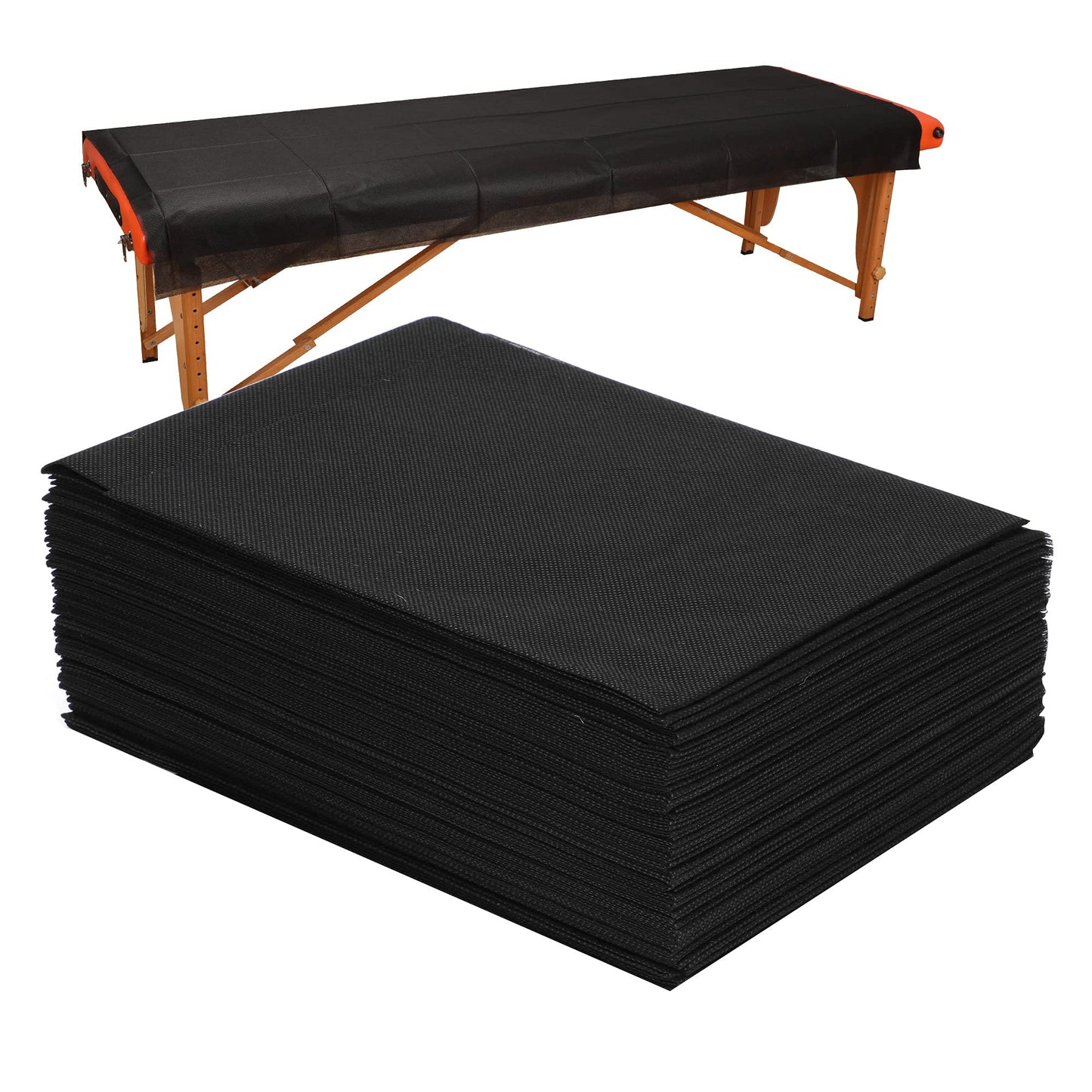 Black Disposable Bed Sheets