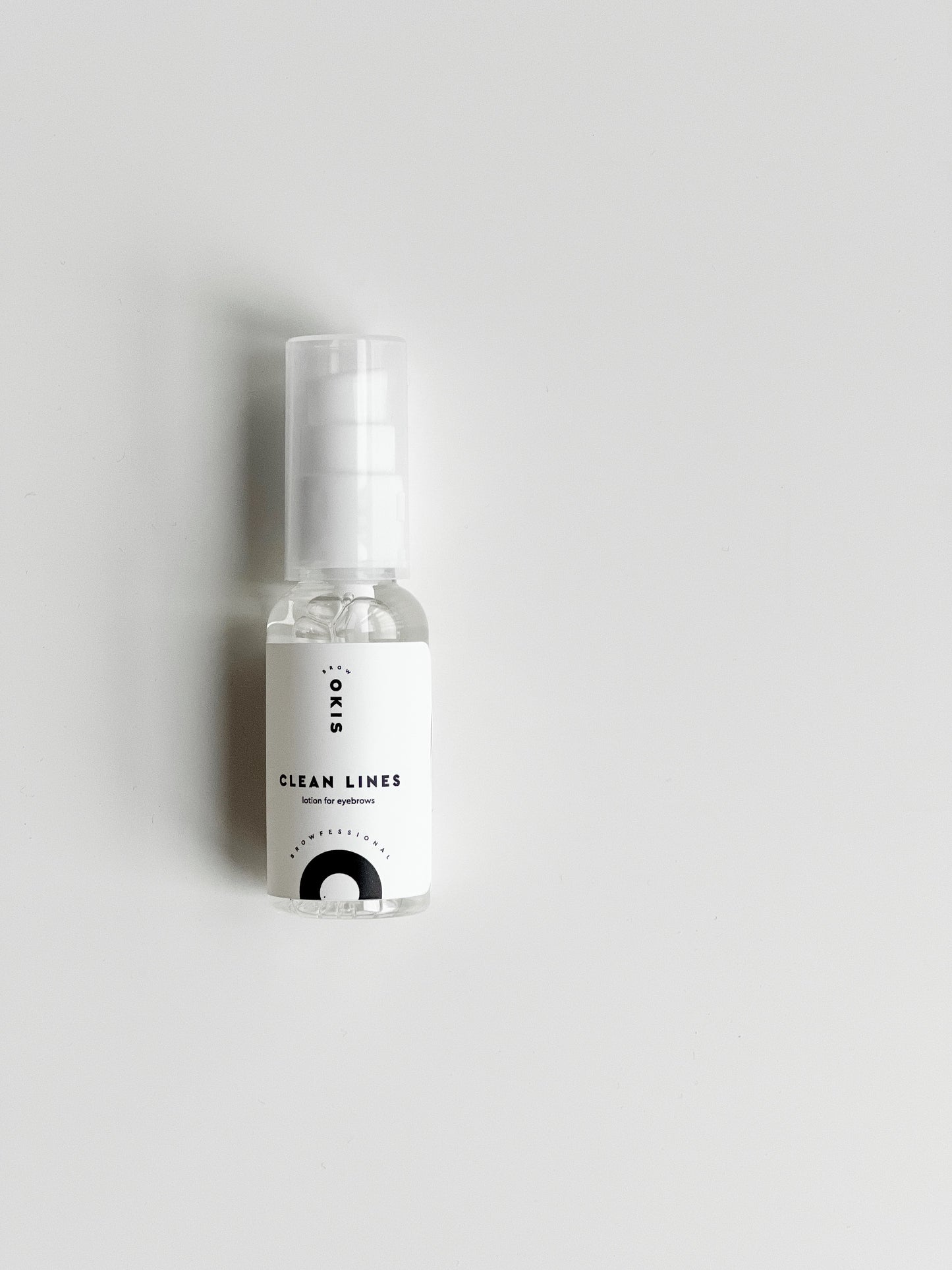 OKIS Brow Lotion for cleaning paint and henna Clean Lines, 30 ml