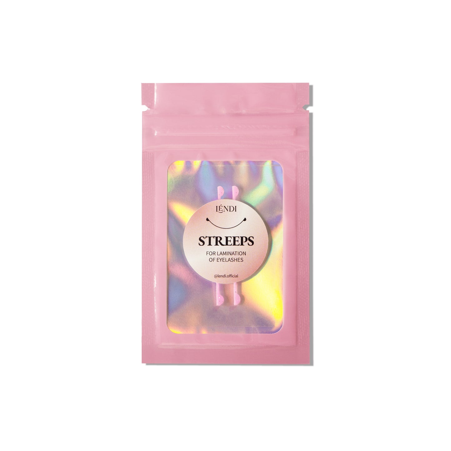 LENDI Streeps for lamination of eyelashes (Silver, Gold, Pink, Violet)