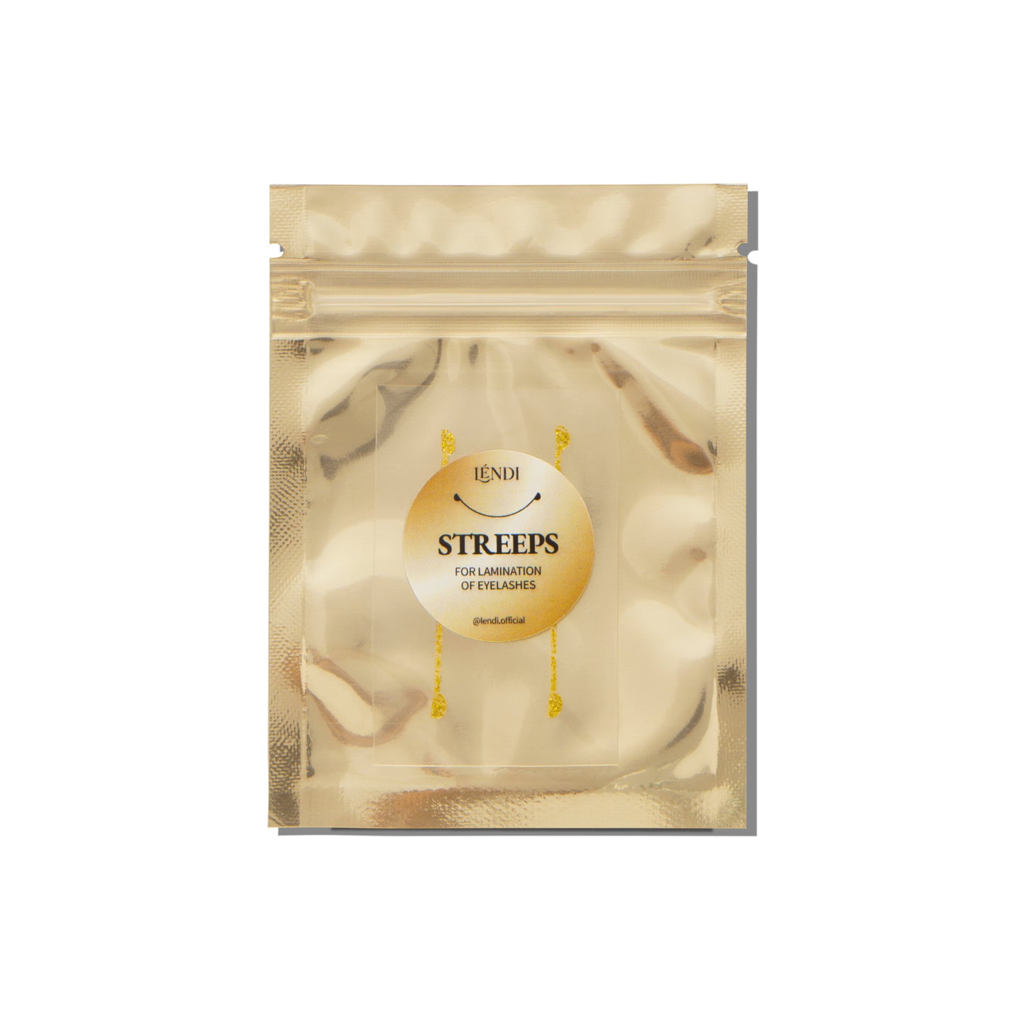 LENDI Streeps for lamination of eyelashes (Silver, Gold, Pink, Violet)