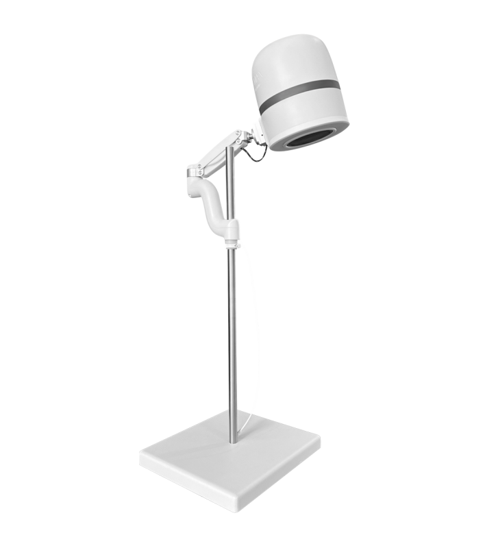 SHEMAX DUO PRO Pedicure powerful dust collector with LED lamp 76W white professional extractor