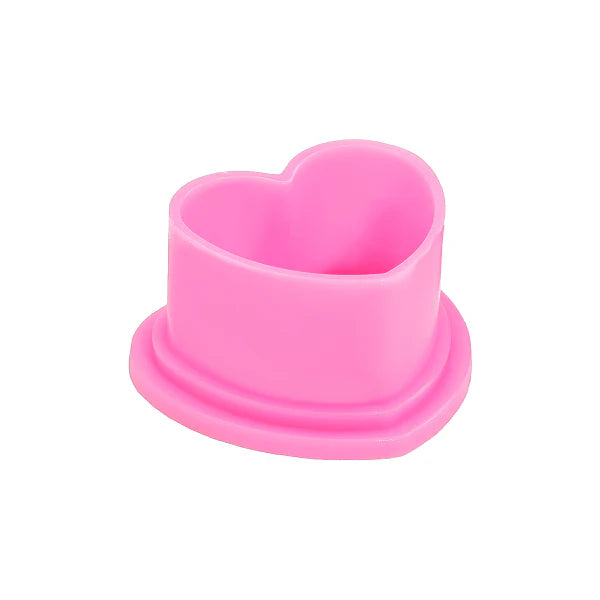 Cups silicone tattoo Saferly Heart Large Ink- Pink
