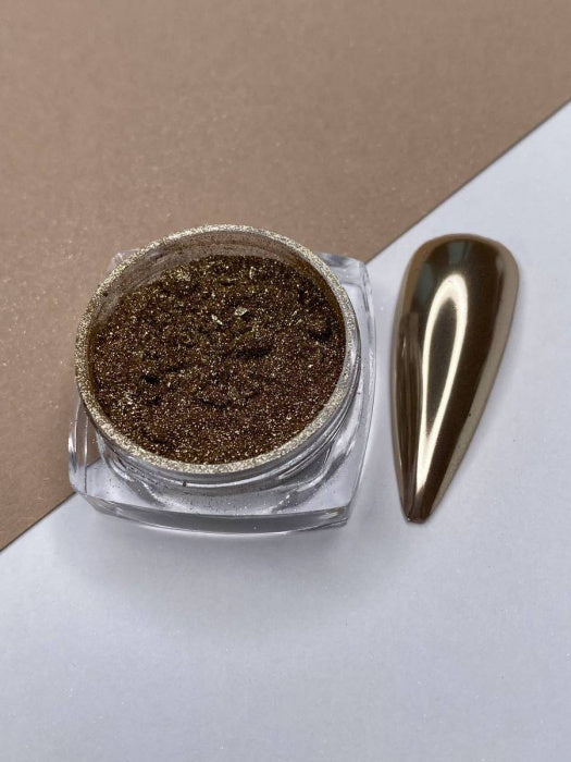 DARK Powder Nail Designe