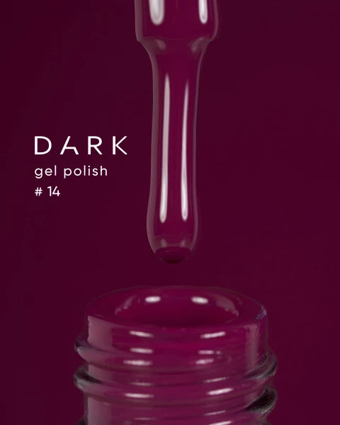 Dark 14 Gel polish (new collection), 10 ml