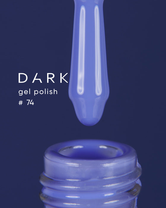 Dark 74 Gel polish (new collection), 10 ml