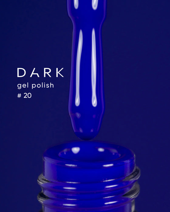 Dark 20 Gel polish (new collection), 10 ml