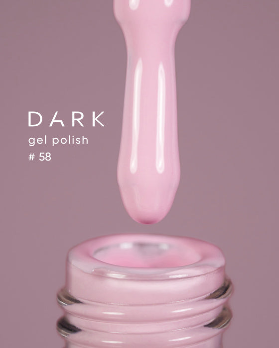 Dark 58 Gel polish (new collection), 10 ml