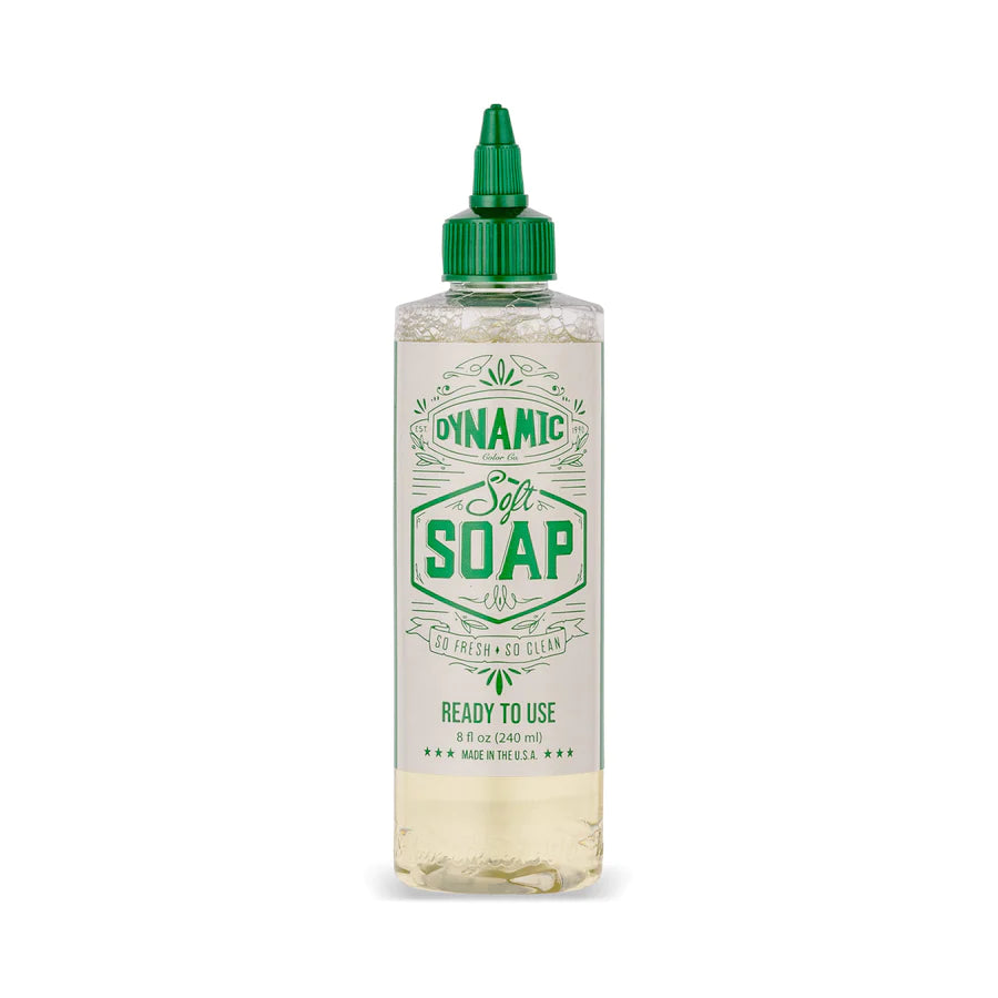 8oz Dynamic Soft Green Soap for tattoo