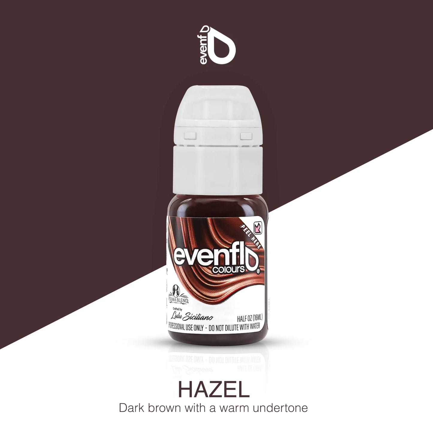 EVENFLO Hazel Brow Pigments Perma Blend 1/2oz Bottle