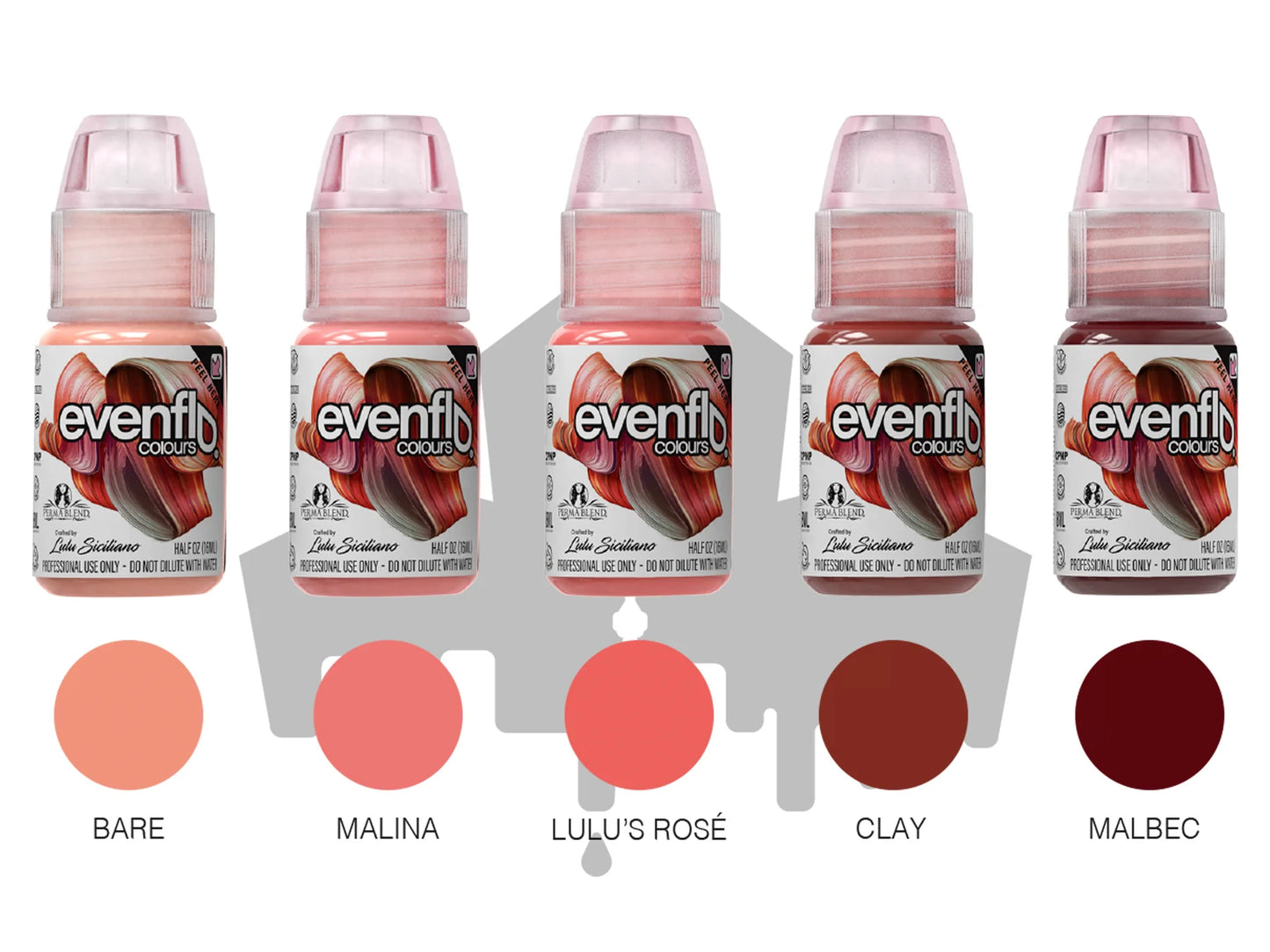 EVENFLO Lip Set Perma Blend 5-1/2oz Bottles