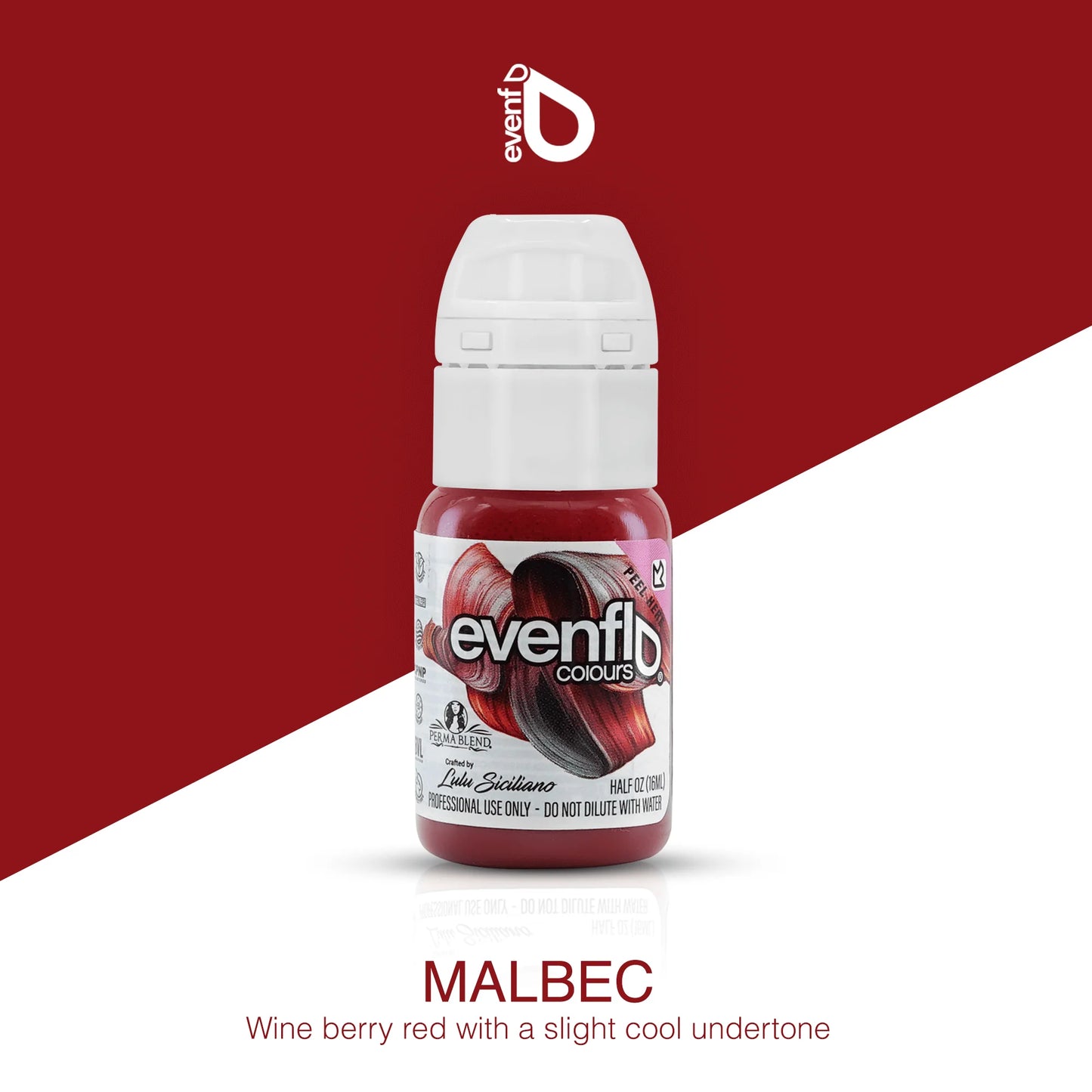 EVENFLO Malbec Lip Pigments Perma Blend 1/2oz Bottle