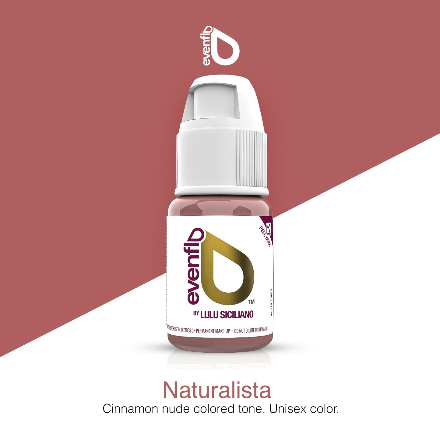 EVENFLO Naturalista True Lips Pigments Perma Blend 1/2oz Bottle