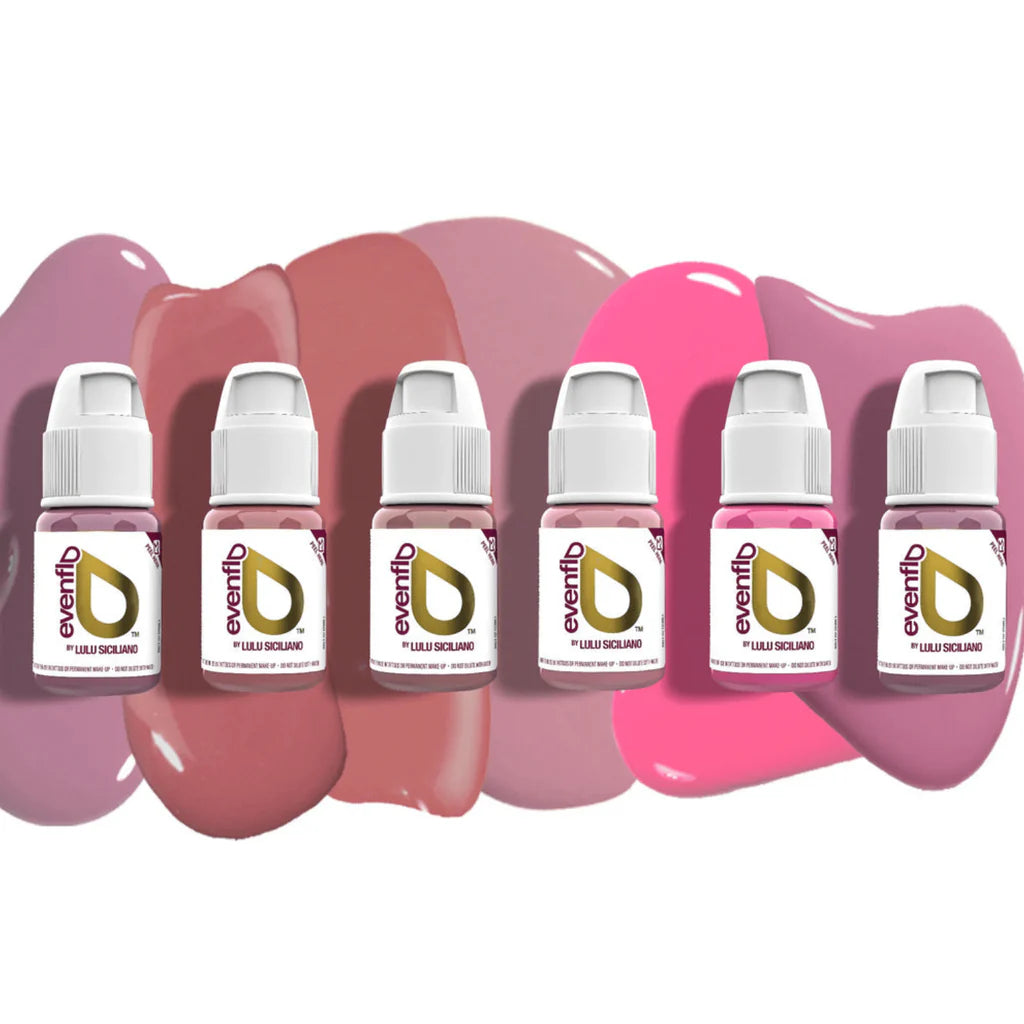 EVENFLO True Lips Pigment Set Perma Blend 6-1/2oz Bottles