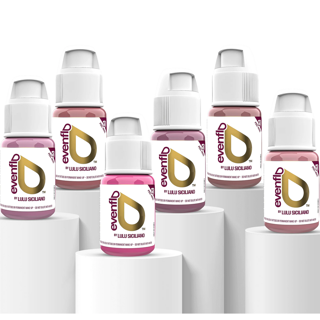 EVENFLO True Lips Pigment Set Perma Blend 6-1/2oz Bottles