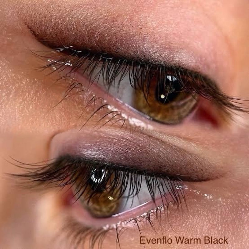 EVENFLO Warm Black Eyeliner Pigments Perma Blend 1/2oz Bottle