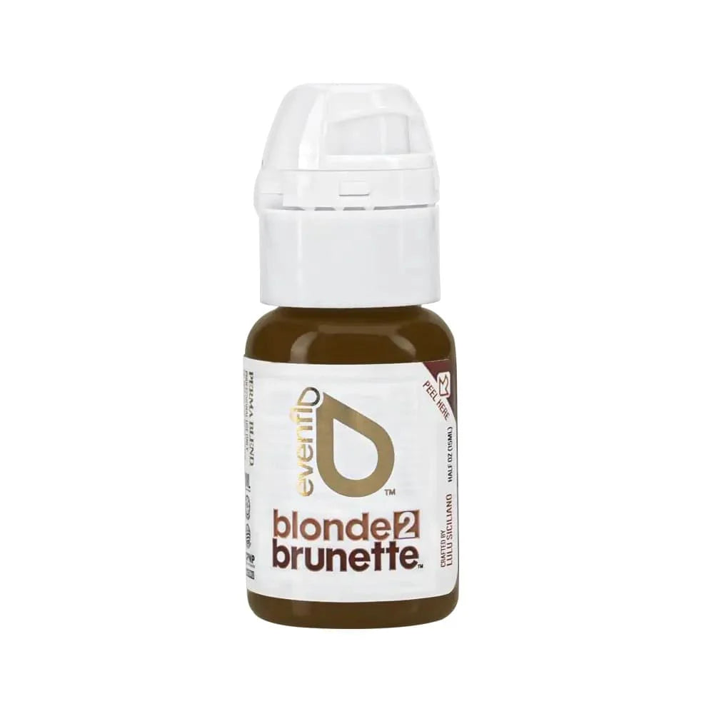 EVENFLO Blonde 2 Brunette Brow Permablend Pigments Set 4- 1/2oz Bottles