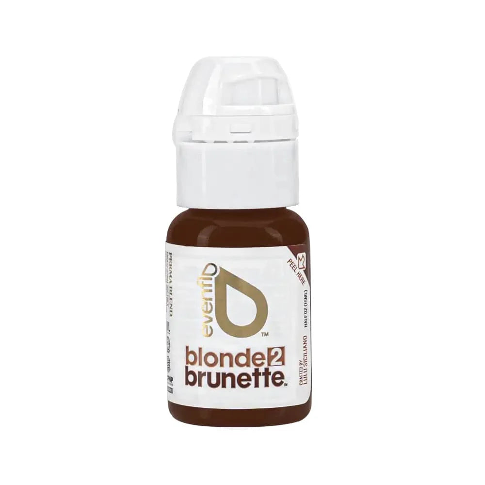 EVENFLO Blonde 2 Brunette Brow Permablend Pigments Set 4- 1/2oz Bottles