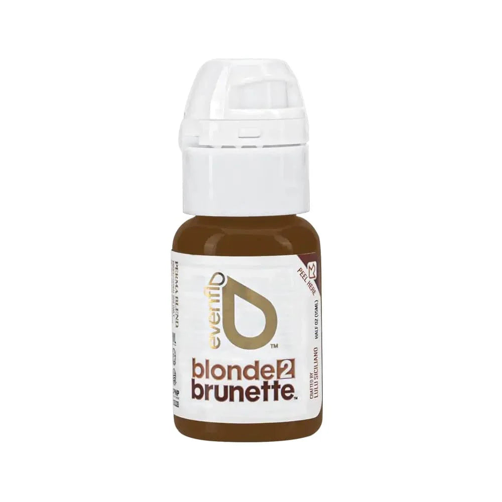 EVENFLO Blonde 2 Brunette Brow Permablend Pigments Set 4- 1/2oz Bottles