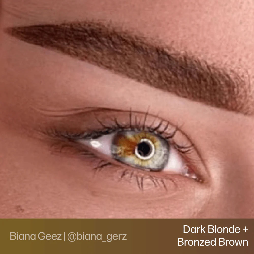 EVENFLO Blonde 2 Brunette Brow Permablend Pigments Set 4- 1/2oz Bottles