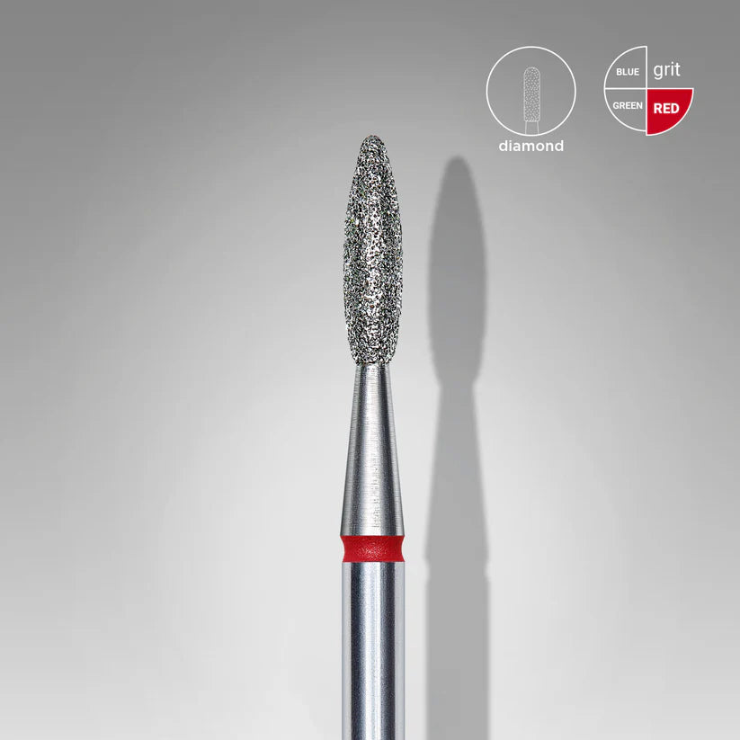 Staleks Bits Diamond “Flame” 2.1 mm/ working part 8 mm