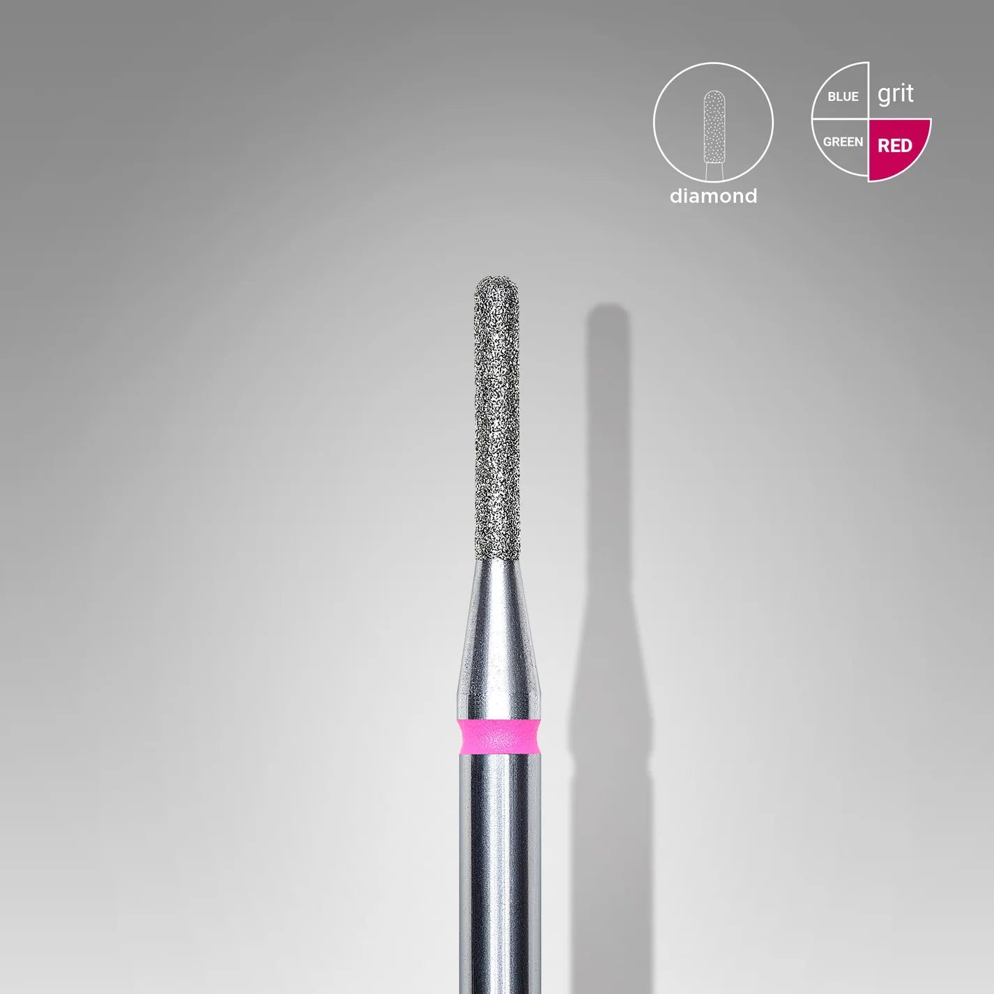 Staleks Bits Diamond Rounded “Cylinder” 1.4 mm