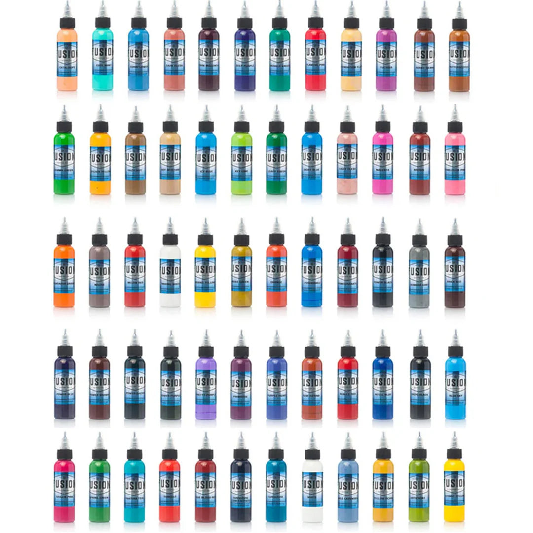Fusion 60-Colour Set Tattoo Ink