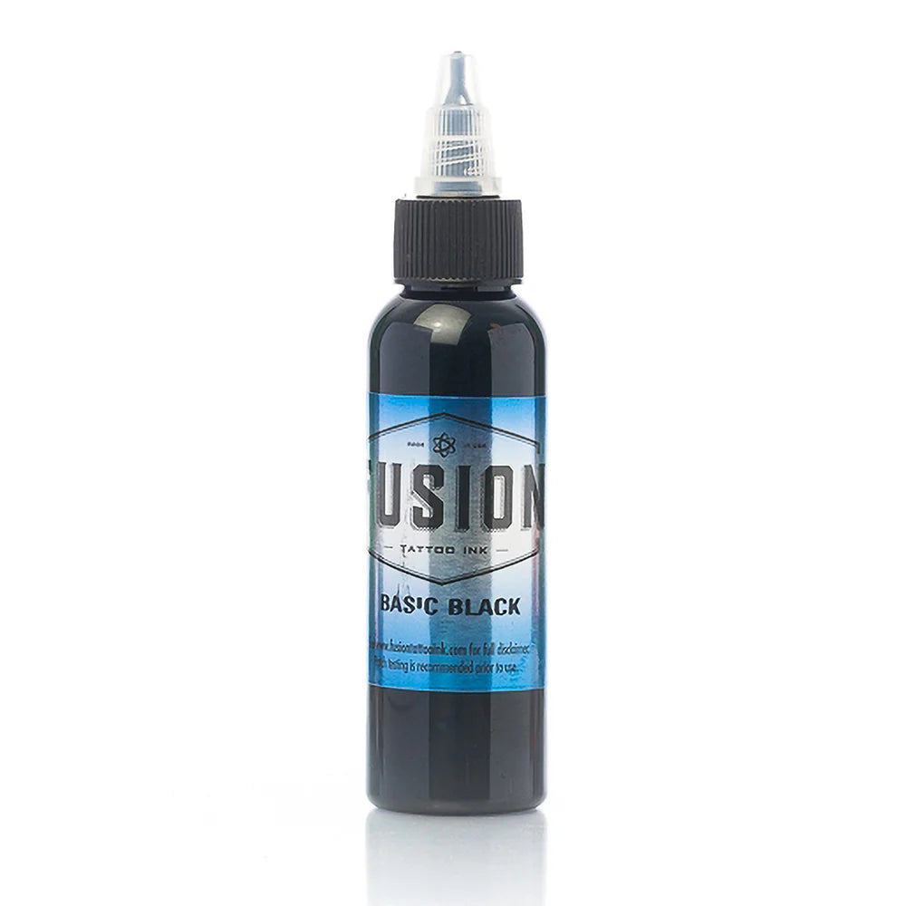 Fusion Basic Black Tattoo Ink