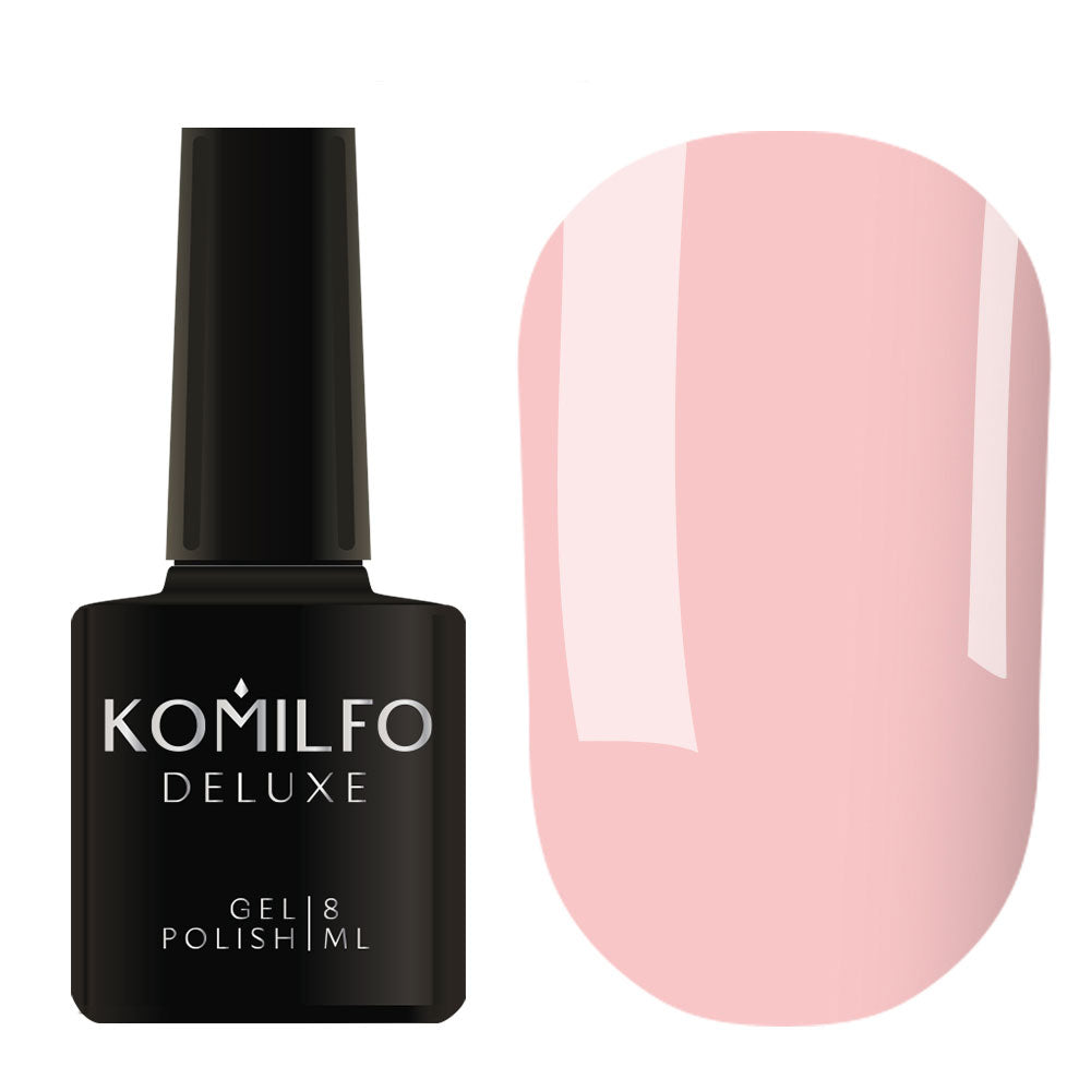 Gel Polish D025 Komilfo Deluxe Light, Muted Pink, Enamel, 8 ml