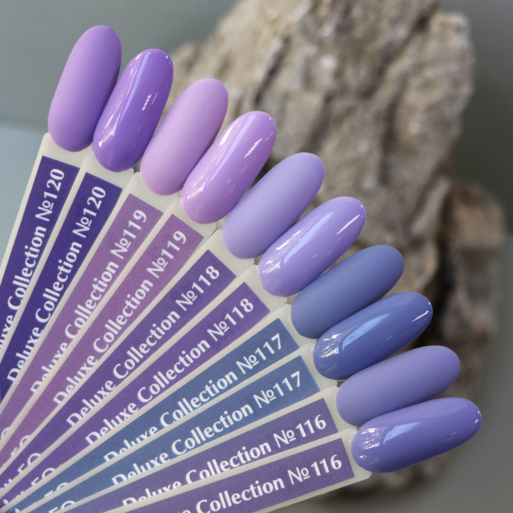 Gel Polish D118 Komilfo Deluxe Light Lilac, Enamel, 8 ml