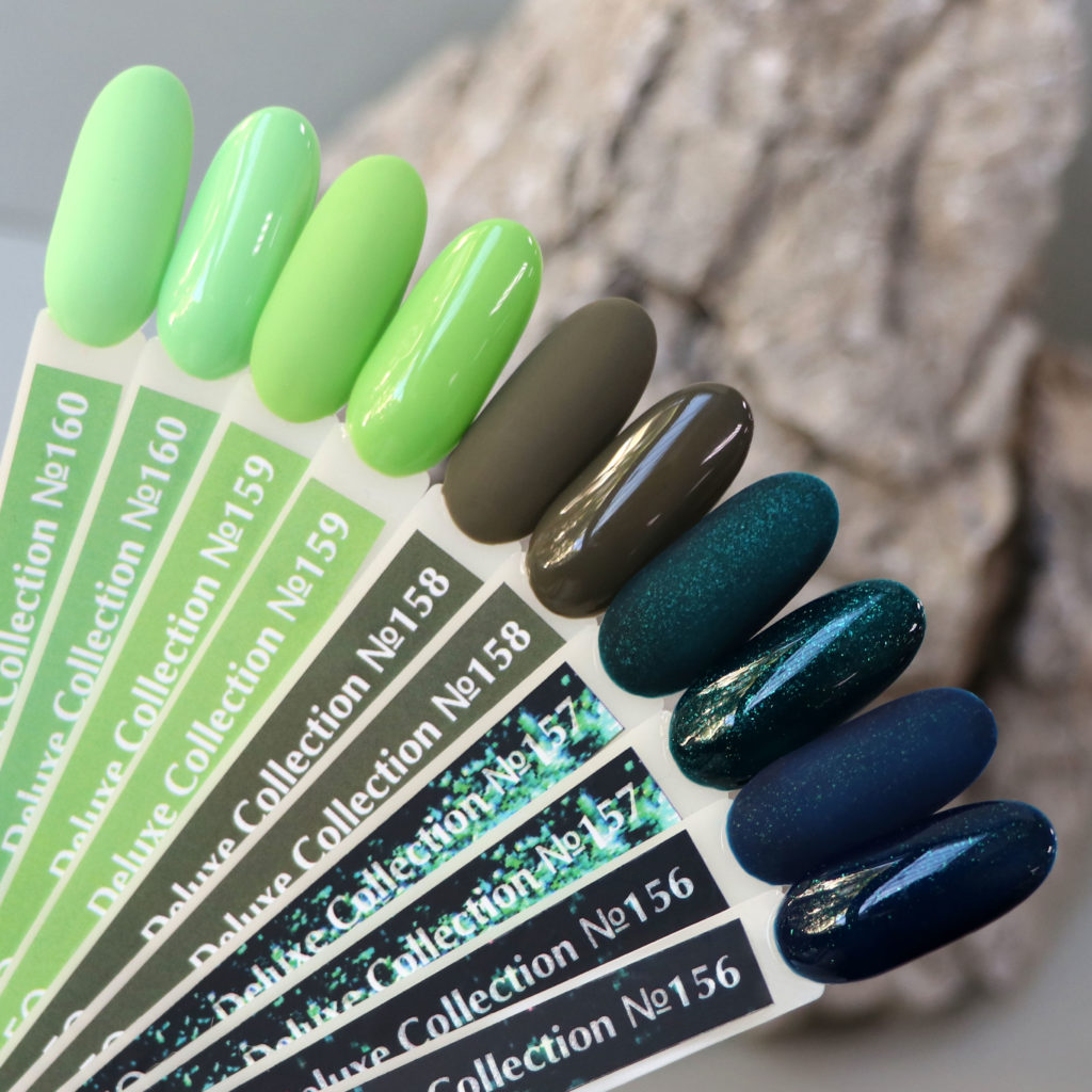 Gel Polish D157 Komilfo Deluxe Dark Bottle Green, Micro Gloss, 8 ml