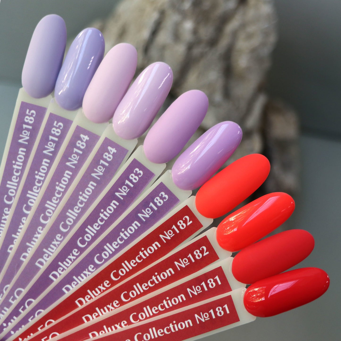 Gel Polish D182 Komilfo Deluxe Bright Coral, Neon, 8 ml