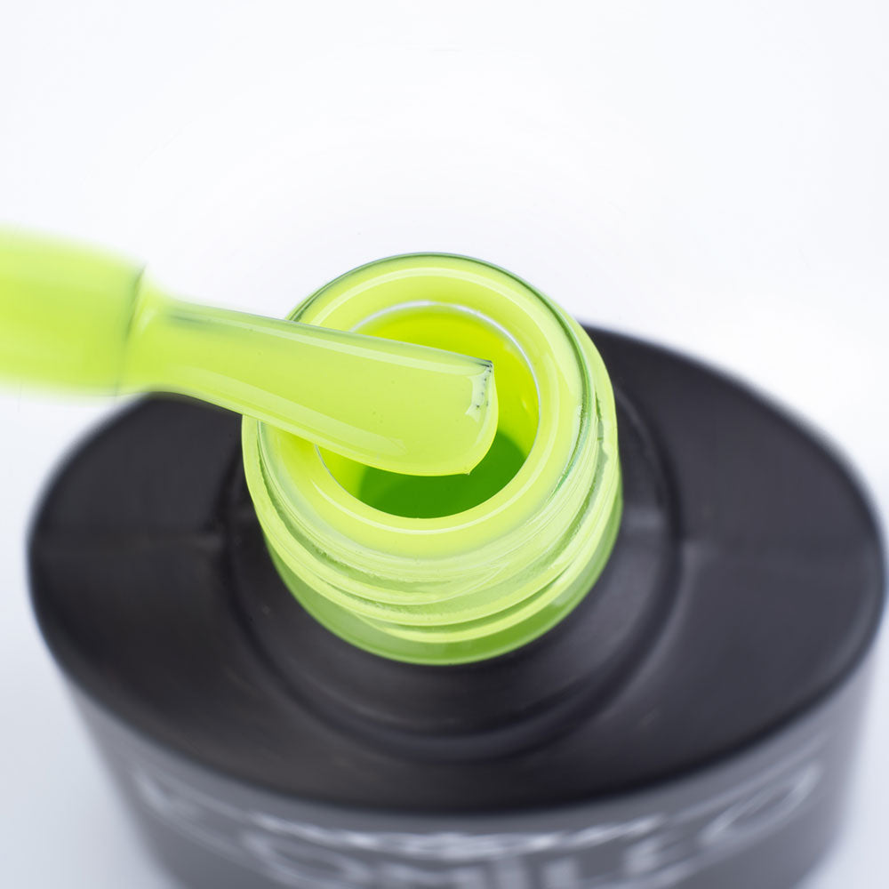 Gel Polish D262 Komilfo Deluxe Acidic, Yellow Lime, Enamel, 8 ml