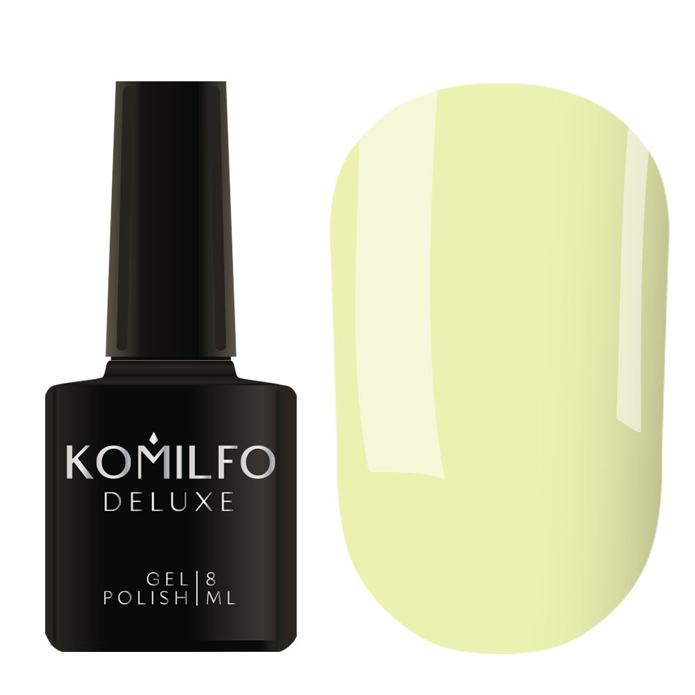 Gel Polish M008 Komilfo Macarons (Pastel Lemon, Enamel), 8 ml