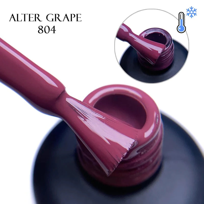 Gel Polish 804 GLOSS (Termo Alter Grape), 11 ml