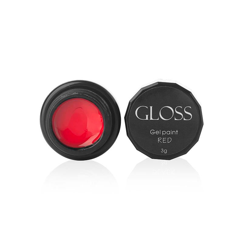 Gel Paint GLOSS Red, 3g
