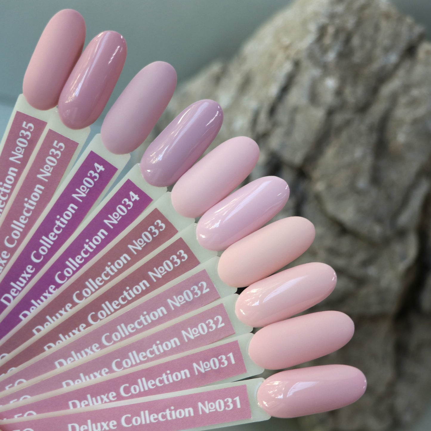 Gel Polish D035 Komilfo Deluxe Series (light gray-lilac, enamel), 8 ml