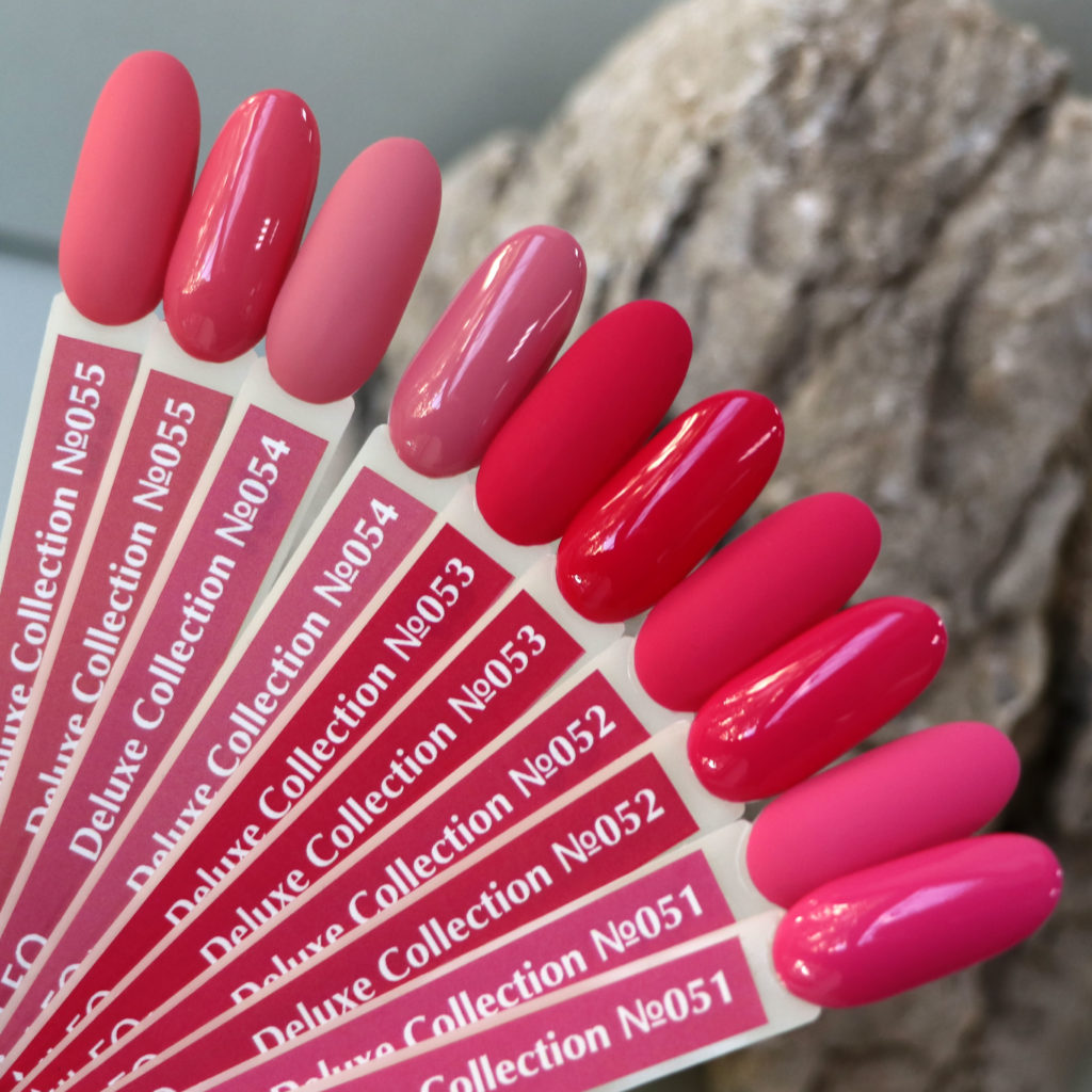 Gel Polish D052 Komilfo Deluxe Series (intense hot pink, enamel), 8 ml