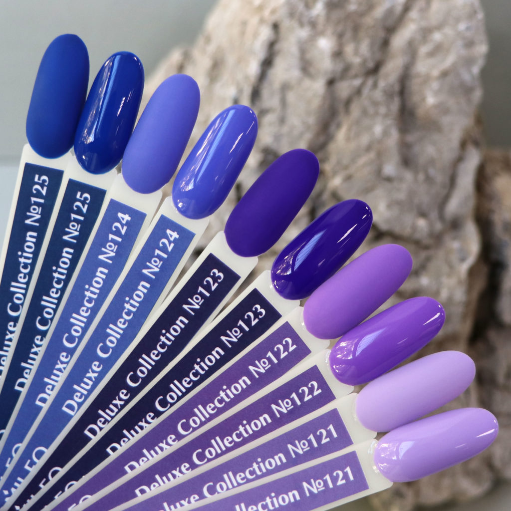 Gel Polish D125 Komilfo Deluxe Series (blue, enamel), 8 ml