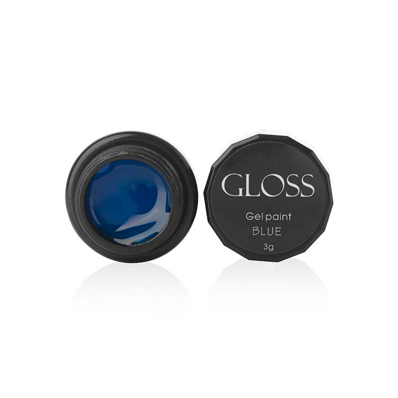 Gel paint GLOSS Blue, 3g
