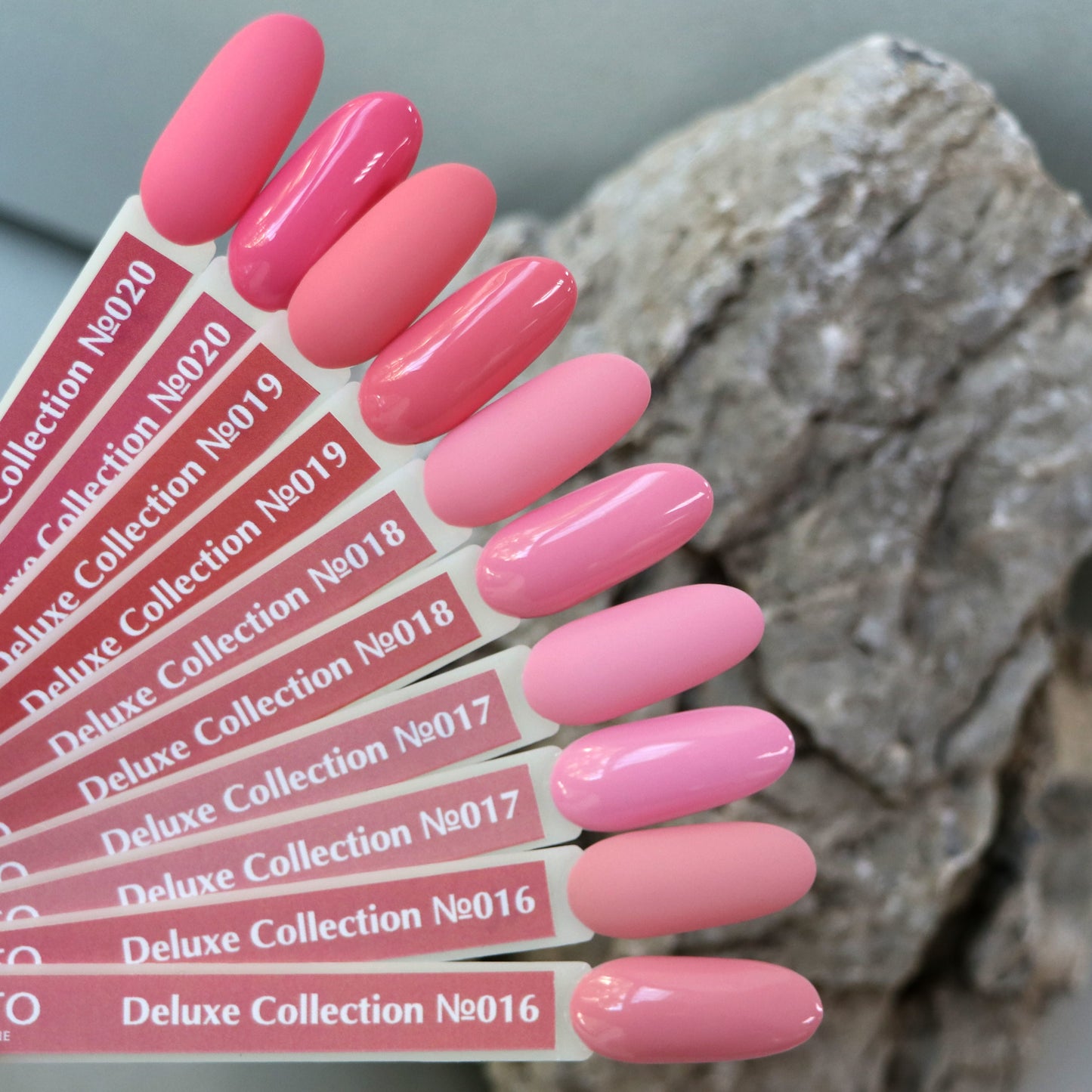 Gel polish D017 Komilfo Deluxe Series (slightly lilac-pink, enamel), 8 ml