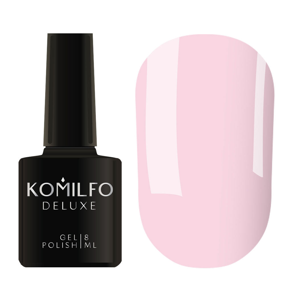 Gel polish D028 Komilfo Deluxe Series (delicate mauve, enamel), 8 ml