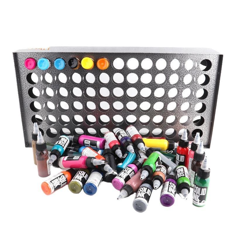 Tattoo ink display holder wall mount tattoo ink rack stand Iron