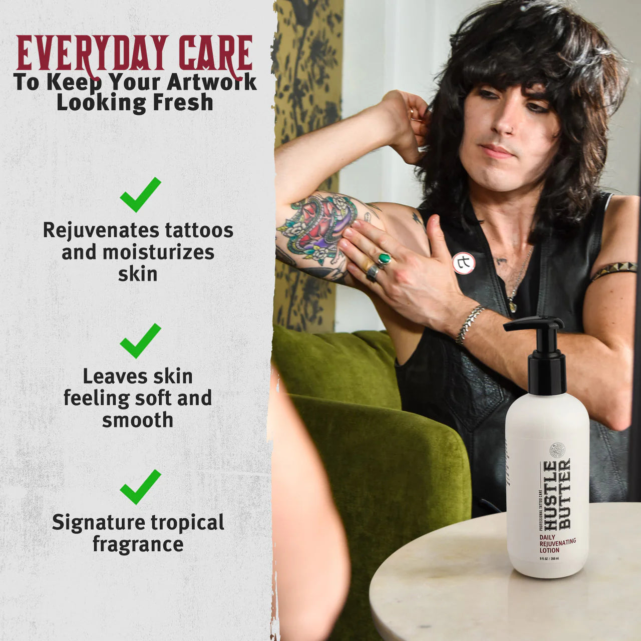 Hustle Butter Daily Lotion For Tattoo