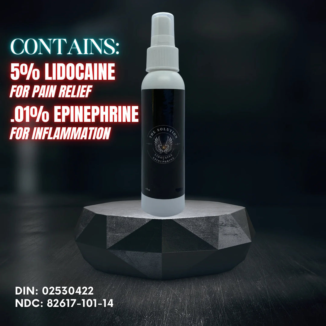 The Solution Numbing Spray For Tattoo