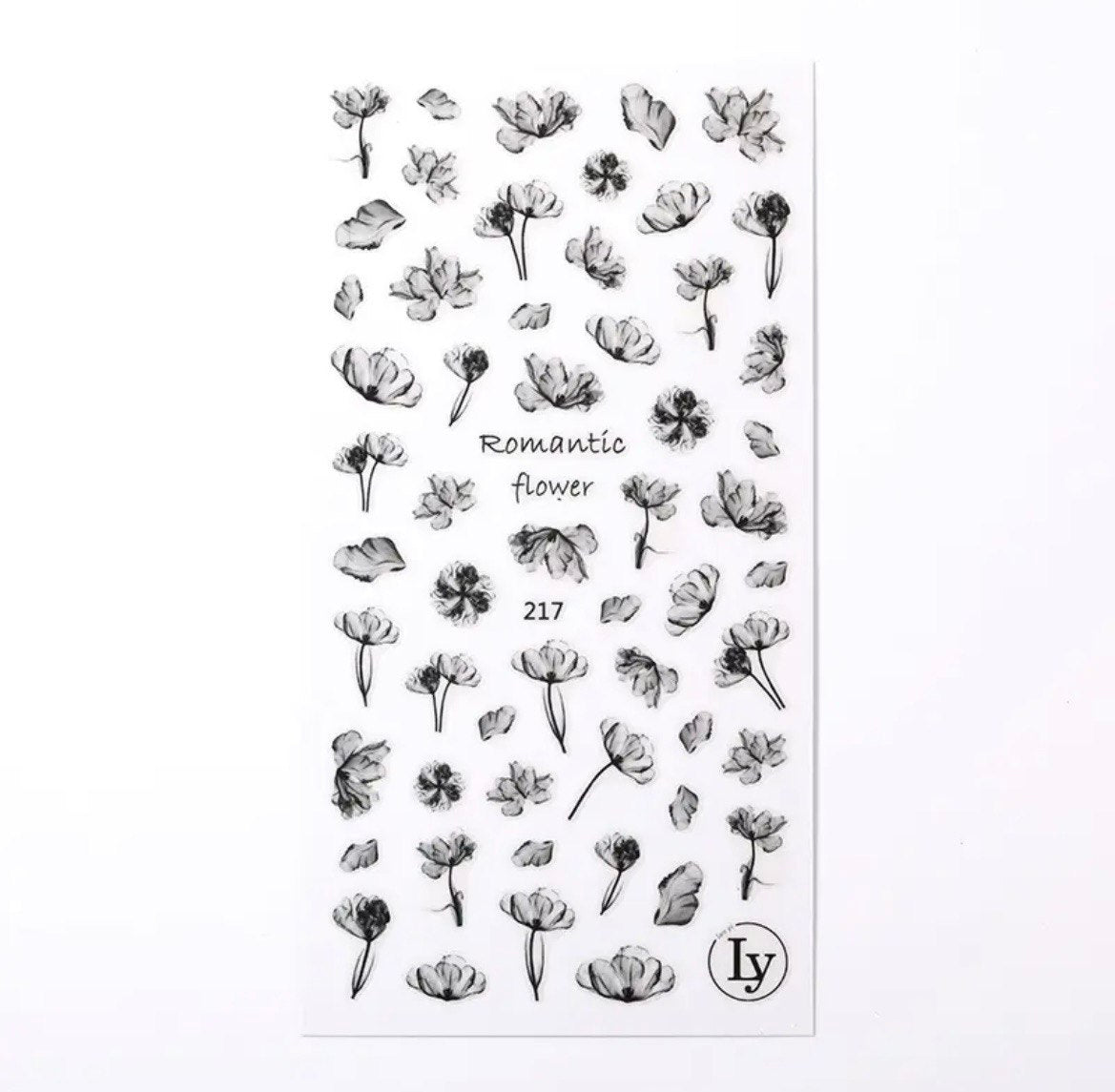 Pop Finger 217 3D Design Nail Sticker