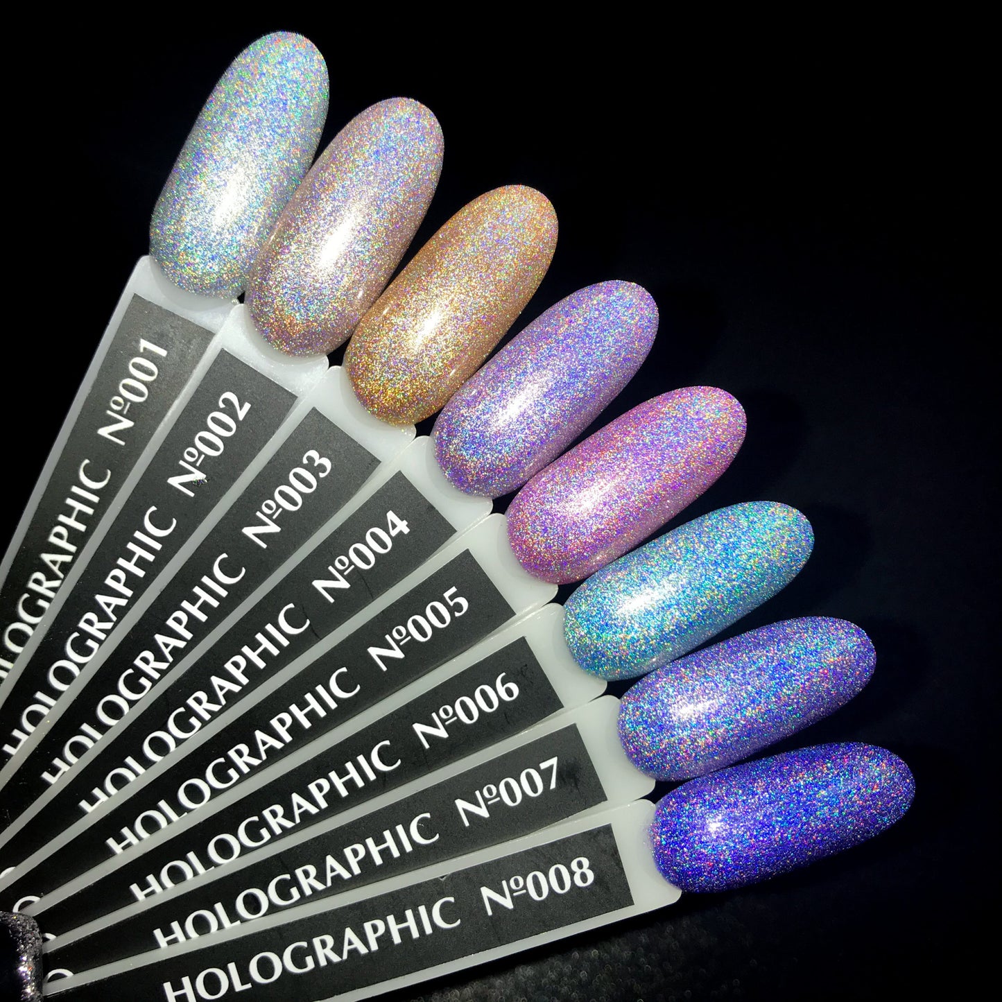 Gel Polish 008 Komilfo Holographic Blue, 8 ml