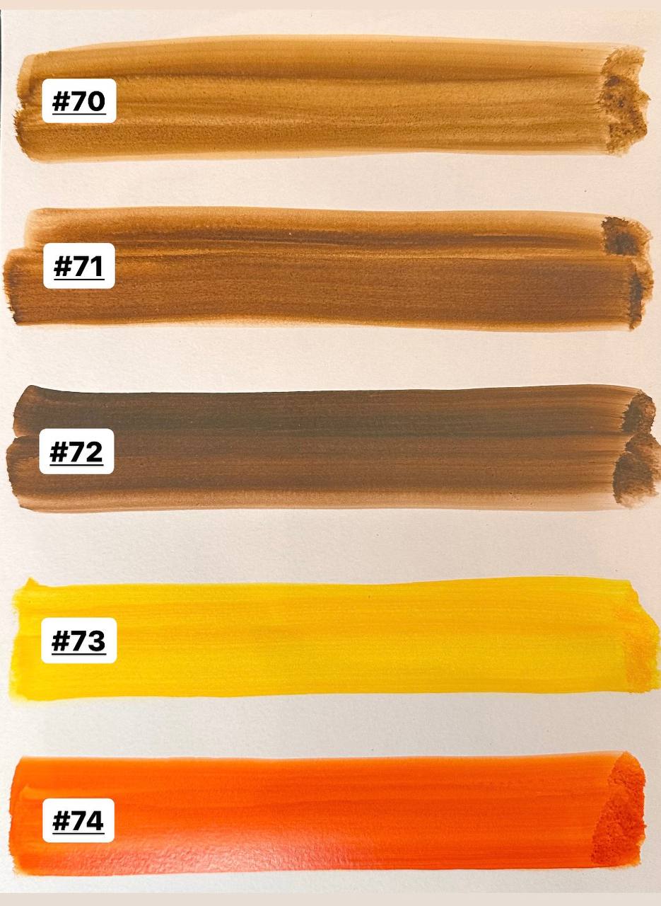 The Mineral Hybrid tattoo pigment HollyWood 70 Blond, 6 ml