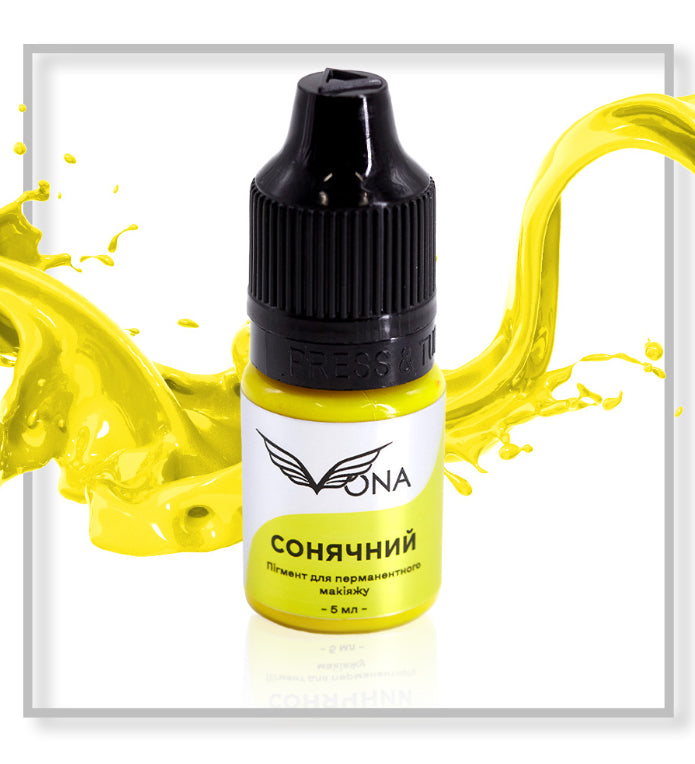 VONA Permanent Makeup Pigment Corrector Mineral Sunny, 6ml