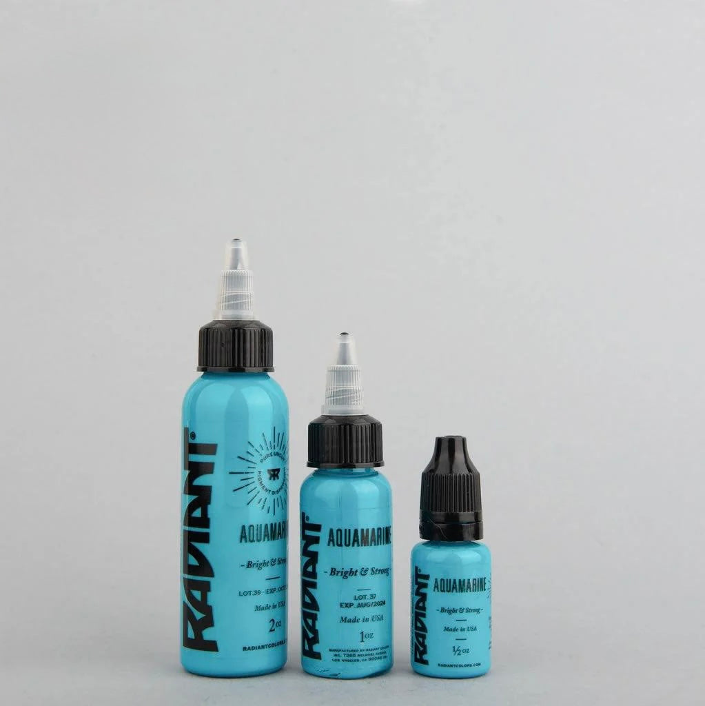 Radiant Aquamarine Tattoo Ink