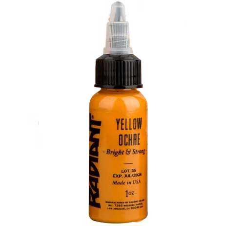 Radiant Yellow Ochre Tattoo Ink